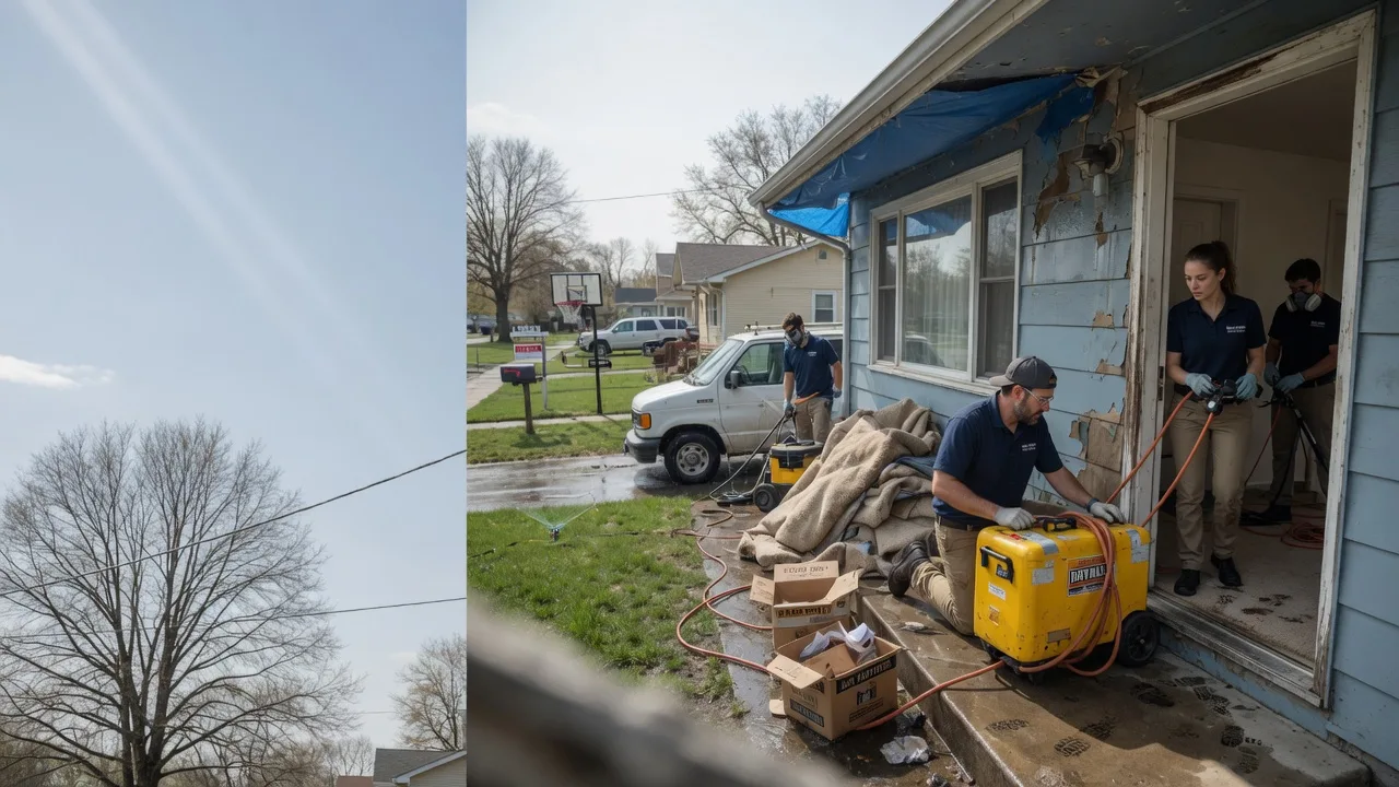 Basement Flood Cleanup in Avilla, MO near me